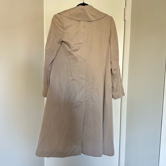 CLUB MONACO Khaki Trench Size XS - Picture 2 of 4